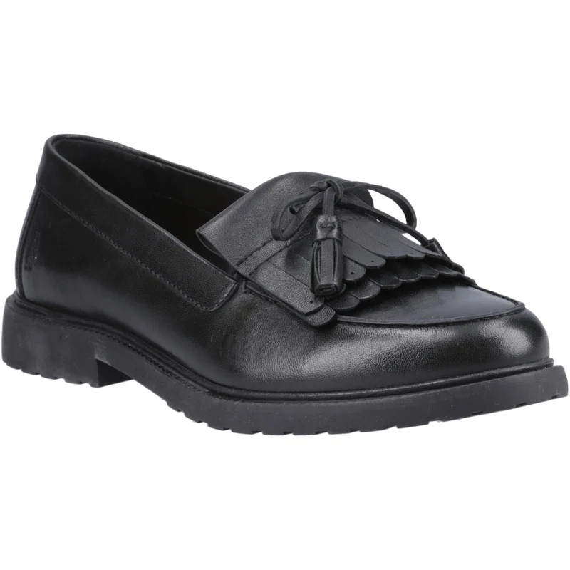 Hush Puppies Verity Kiltie Damen-Slipper | Schwarz