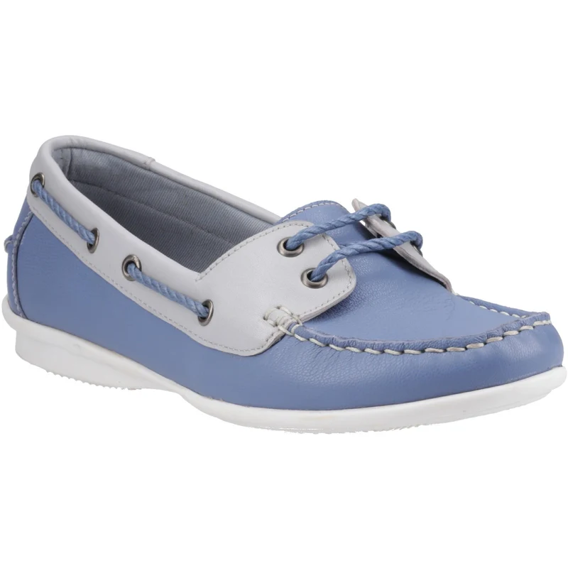 Hush Puppies Damen-Bootsschuh Irene | Blau