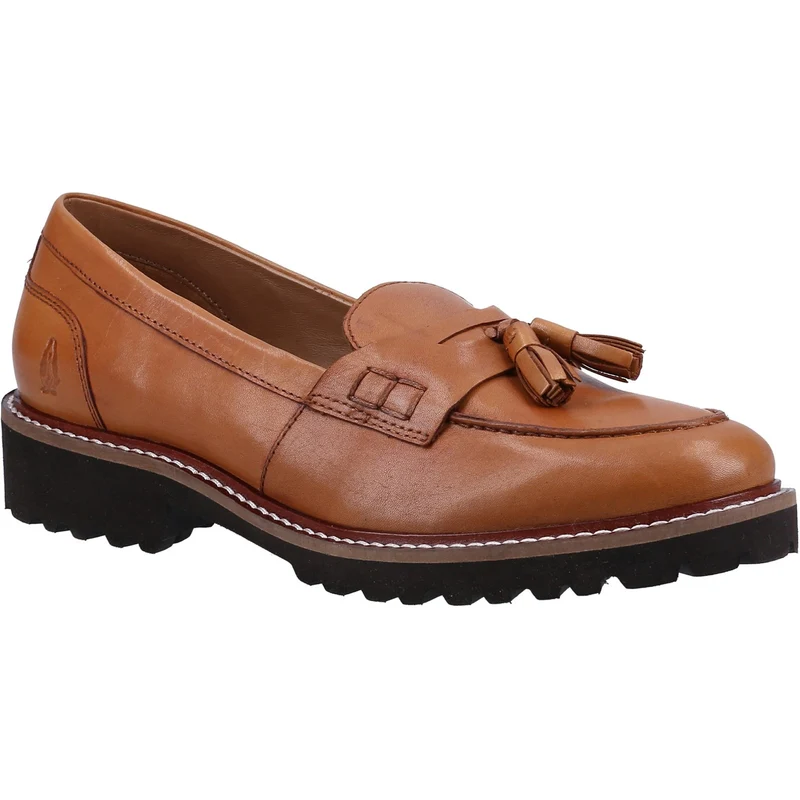 Hush Puppies Damen-Loafer Ginny in weiter Passform | Hellbraun
