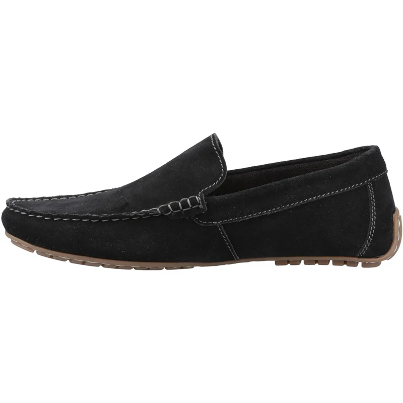 Hush Puppies Ralph Herren-Loafer | Schwarzes Wildleder