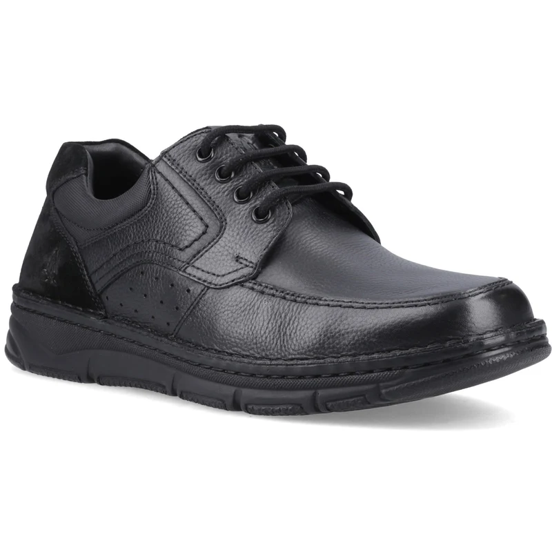 Hush Puppies Franklin Herren-Schnürschuh | Schwarz