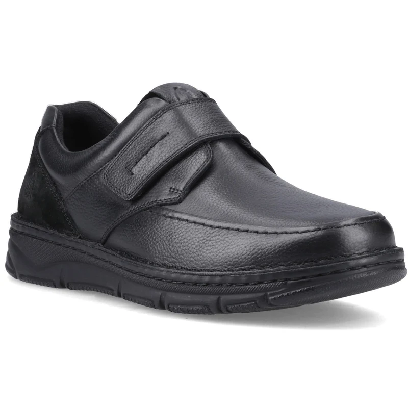 Hush Puppies Herrenschuhe mit Klettverschluss von Forde | Schwarz