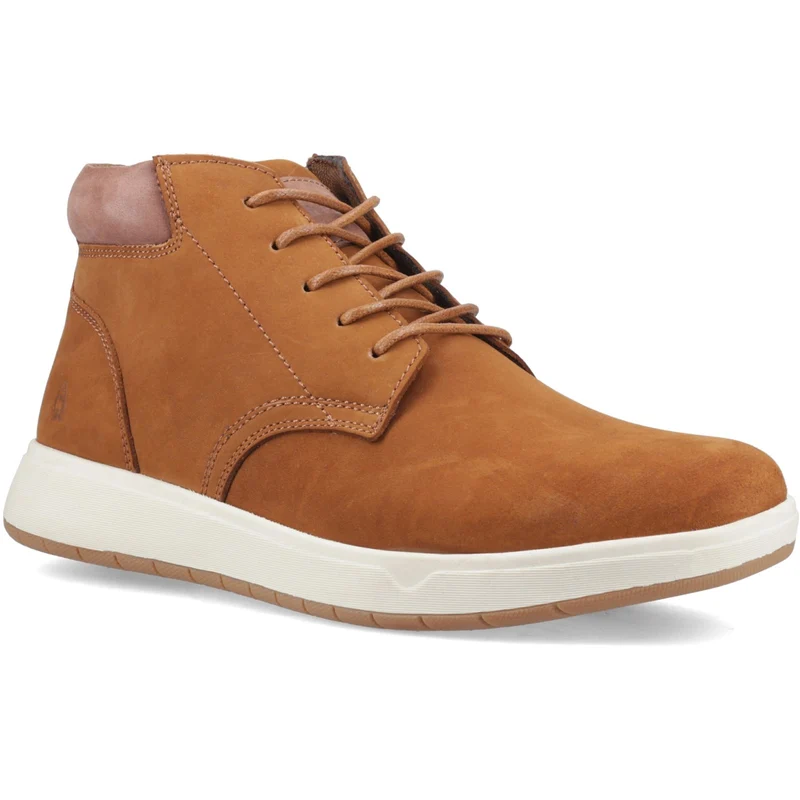 Hush Puppies Herren Bronko Chukka-Stiefel | Bräunen