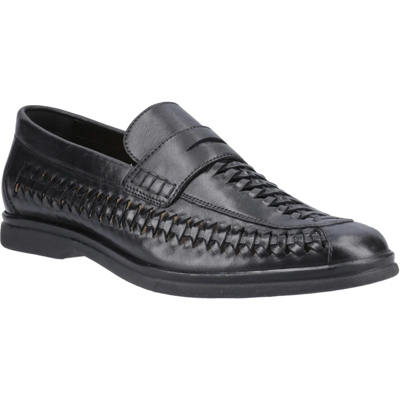 Hush Puppies Herren-Schuhe mit Bowie-Stil zum Hineinschlüpfen | Schwarz