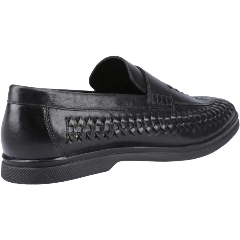 Hush Puppies Herren-Schuhe mit Bowie-Stil zum Hineinschlüpfen | Schwarz