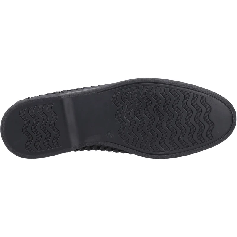 Hush Puppies Herren-Schuhe mit Bowie-Stil zum Hineinschlüpfen | Schwarz