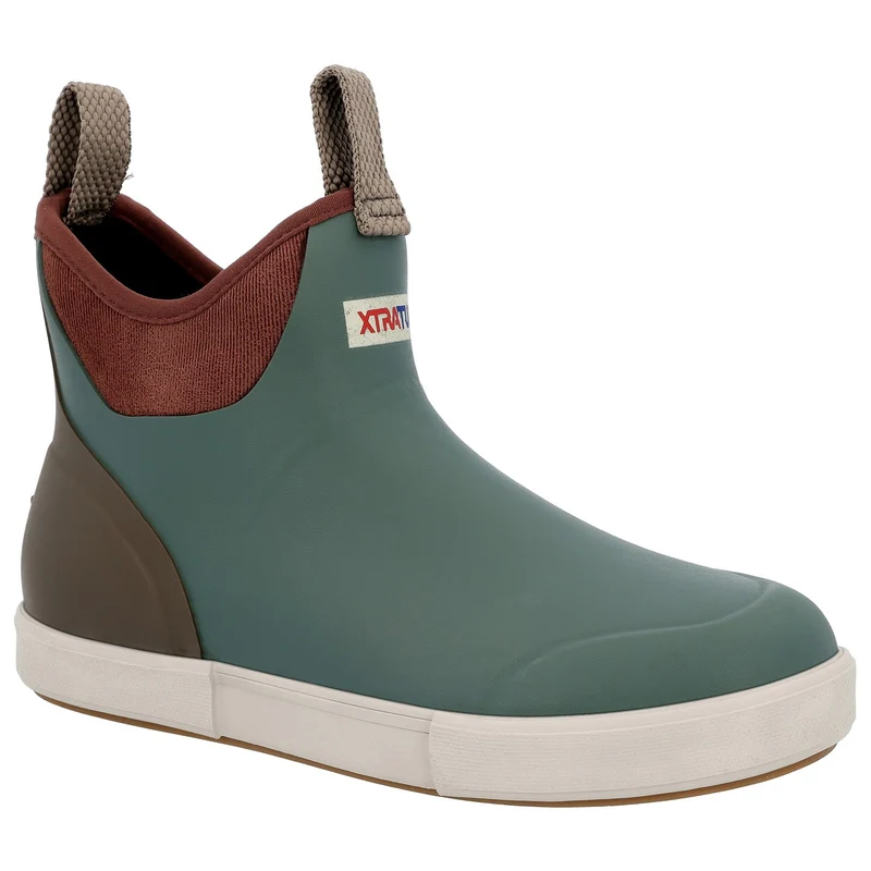 Xtratuf Damen-Ankle-Deckstiefel | Vintage-Salbei
