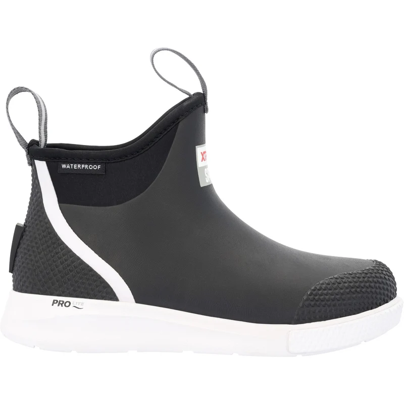 Xtratuf Damen-Ankle-Deckstiefel Sport | Schwarz