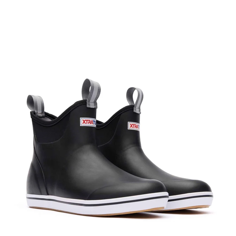 Xtratuf Herren-Ankle-Deckstiefel | Schwarz