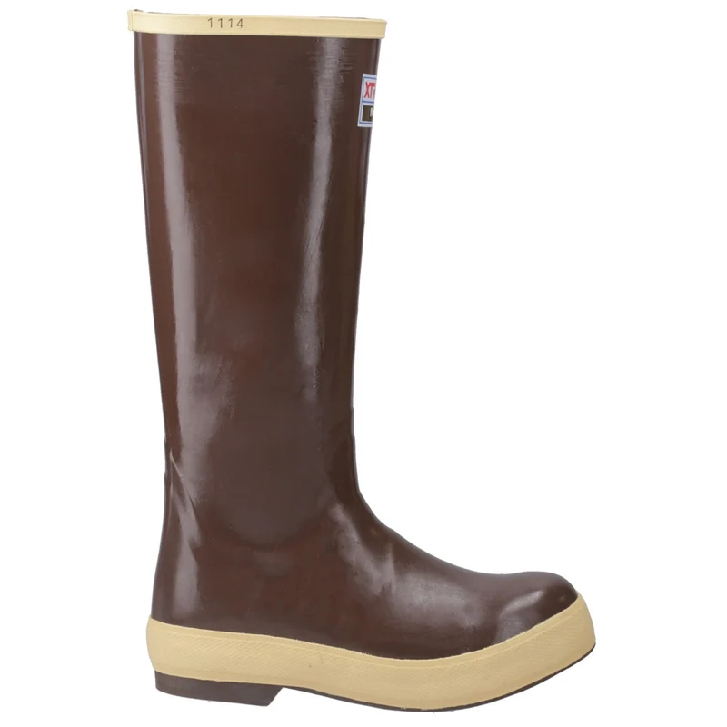Xtratuf Legacy Herren-Gummistiefel, 15 Zoll, glatte Zehenpartie | Kupferbraun