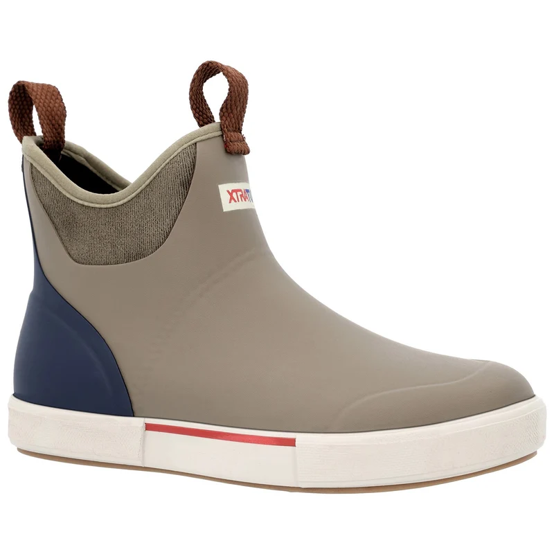 Xtratuf Herren-Ankle-Deckstiefel | Vintage Olivgrün