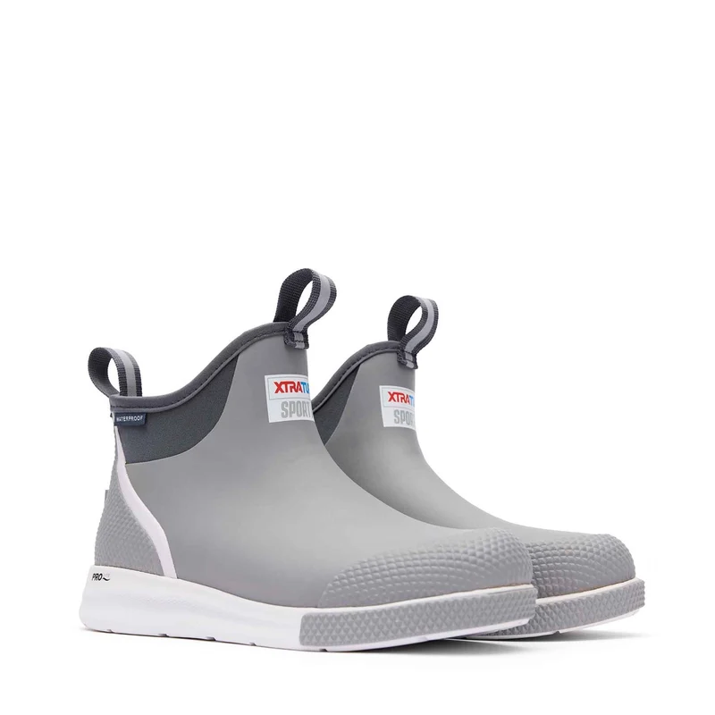 Xtratuf Herren-Ankle-Deckstiefel Sport | Grau