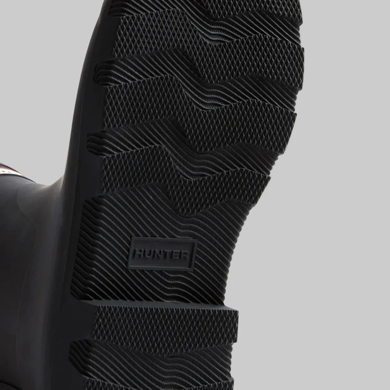 Hunter Damen-Kurzstiefel Downpour | Schwarz