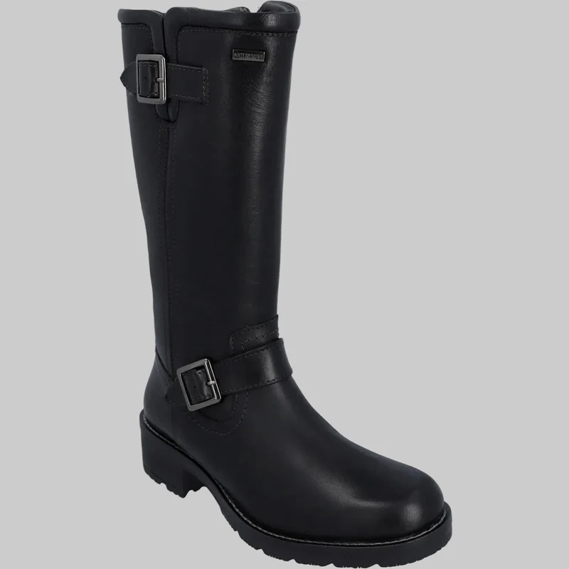 Hunter Skye Damenstiefel, hoch | Schwarz