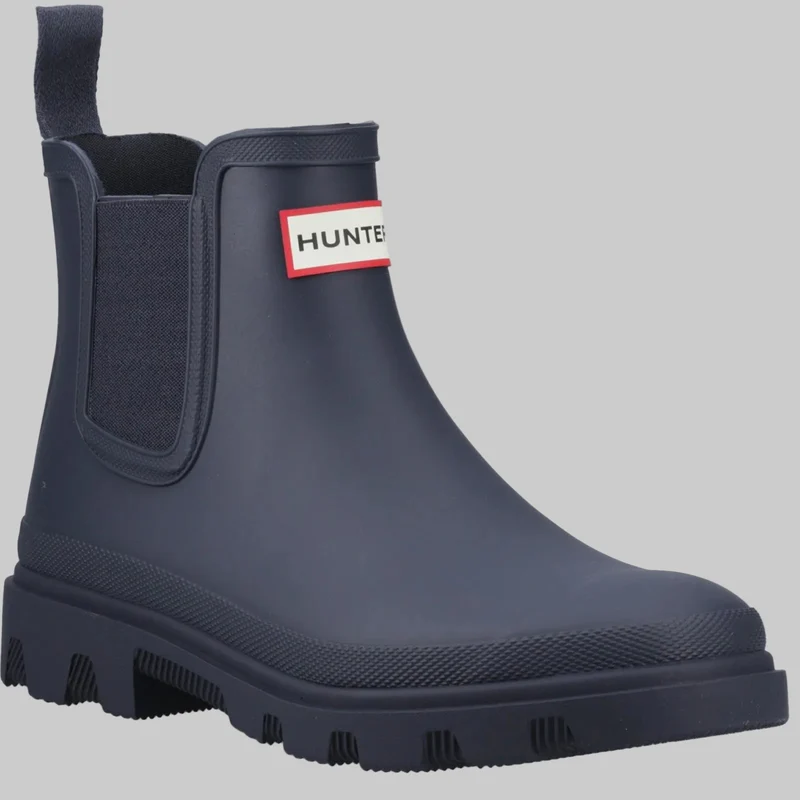 Hunter Frauenregen Chelsea Boot | Hunter Marineblau