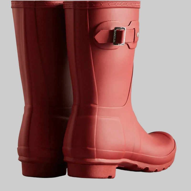 Hunter Original Damen-Kurzgummistiefel | Rot