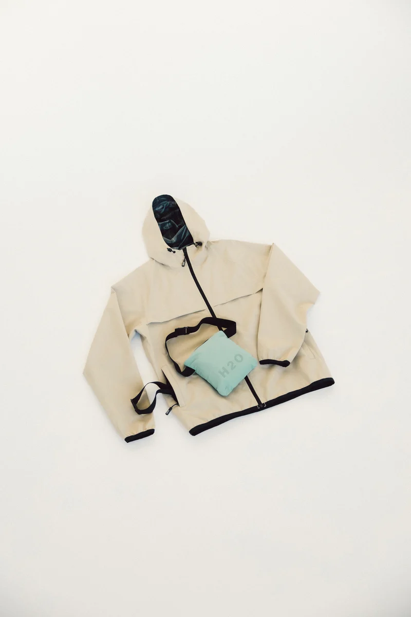 Rømø LW Packable Rain Jacket - Warm Grey