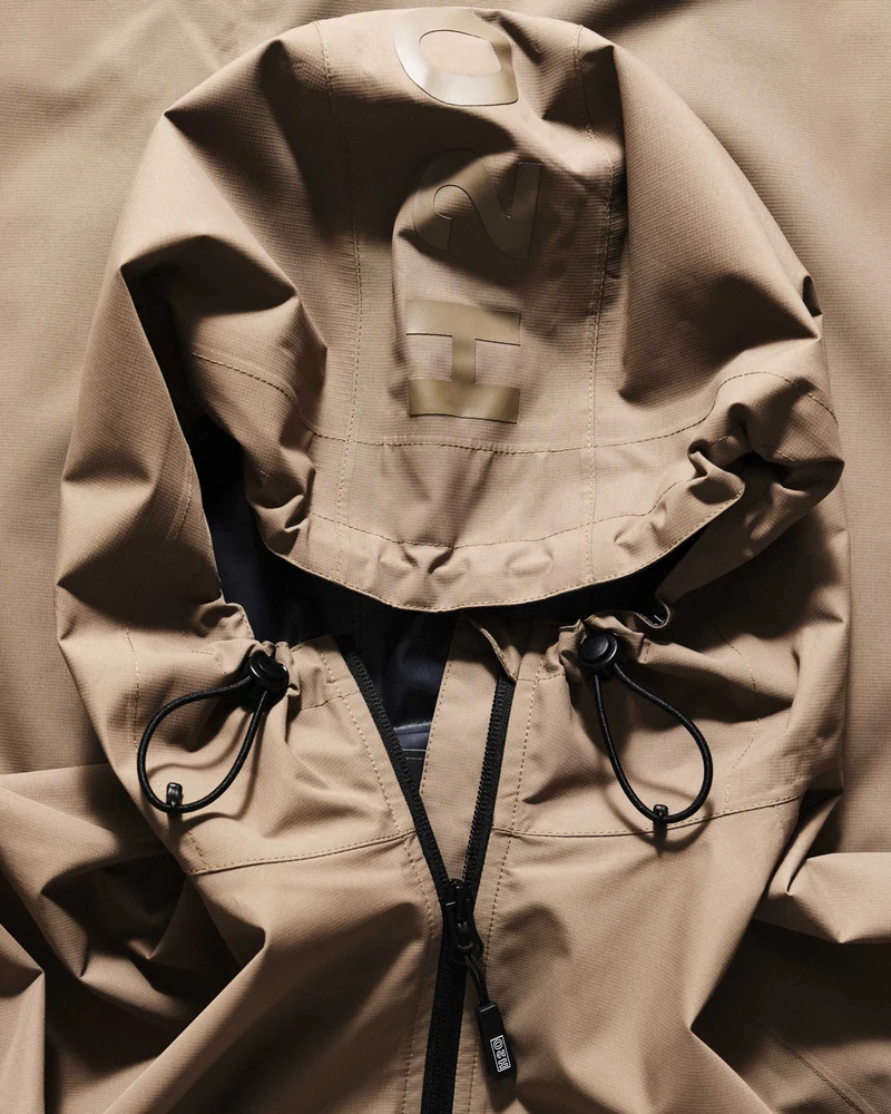 Rømø LW Packable Rain Jacket - Warm Grey