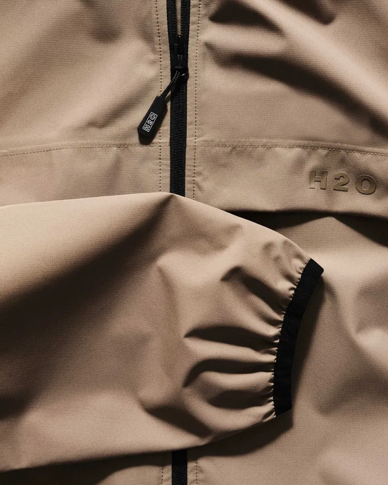 Rømø LW Packable Rain Jacket - Warm Grey
