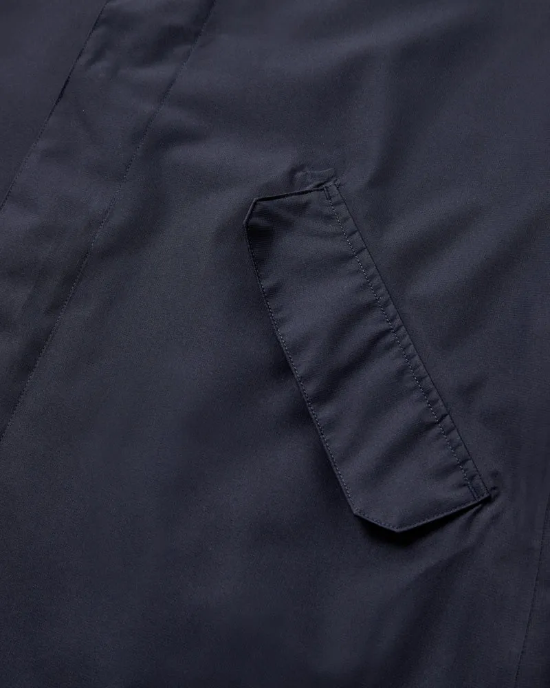 Rømø LW Long Rain Jacket - Navy