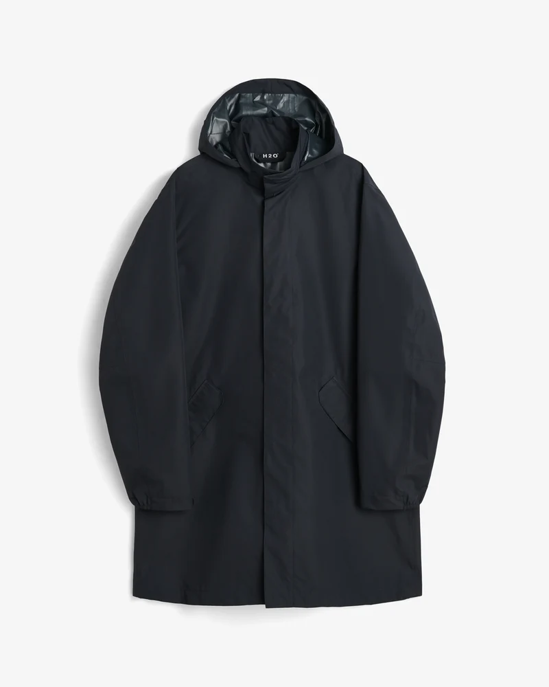 Rømø LW Long Rain Jacket - Navy
