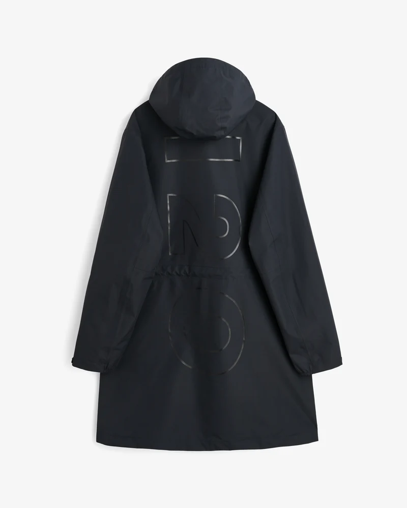 Rømø LW Long Rain Jacket - Navy