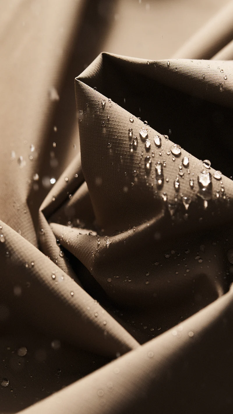 Rømø LW Long Rain Jacket - Dusty Oak
