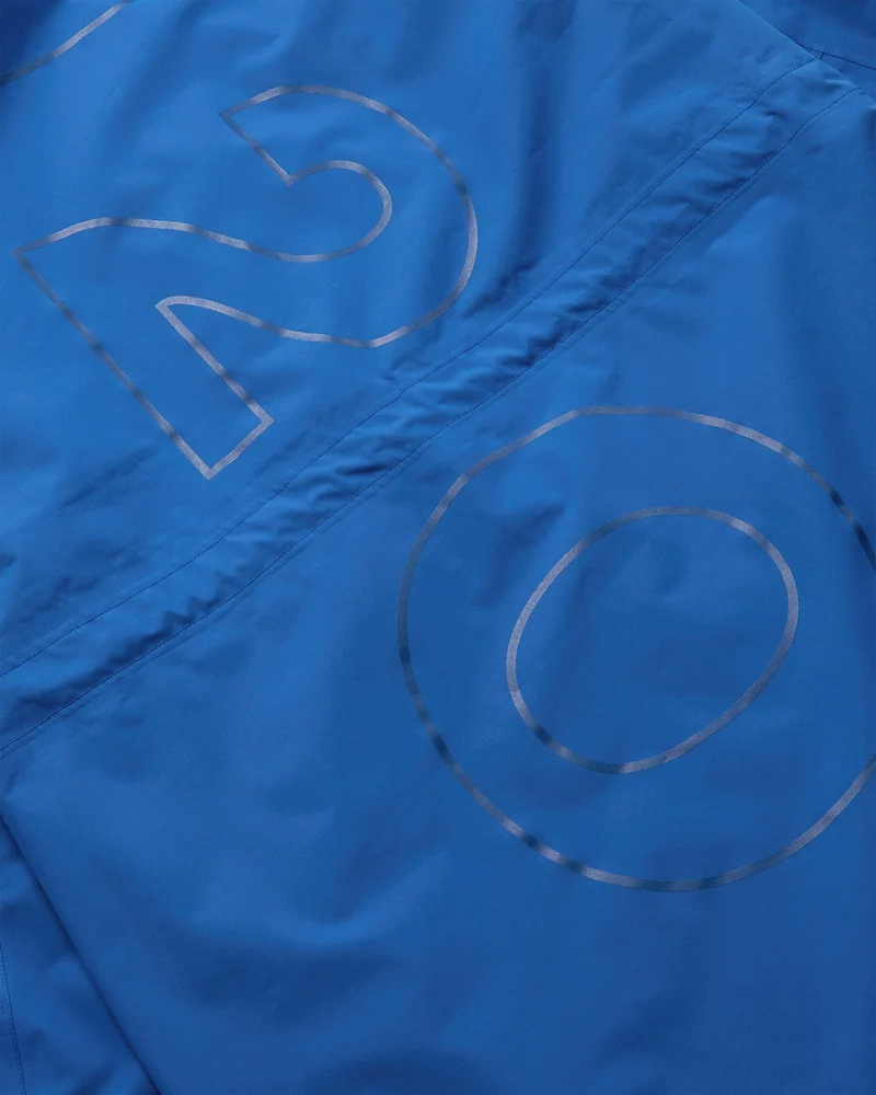Rømø LW Long Rain Jacket - Blue