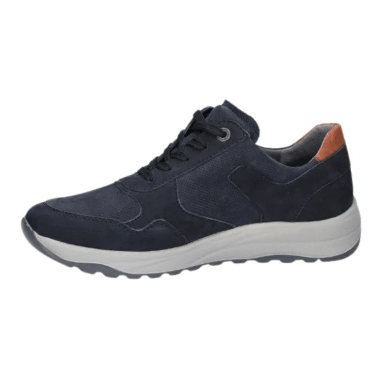 Waldläufer herresneaker - Marineblå