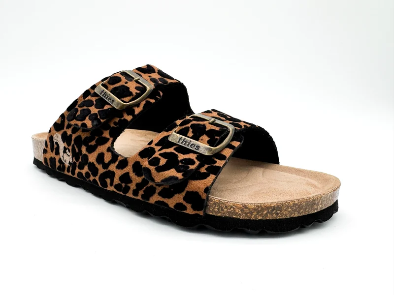 thies 1856 ® Rec Leo Sandal vegan dark leo