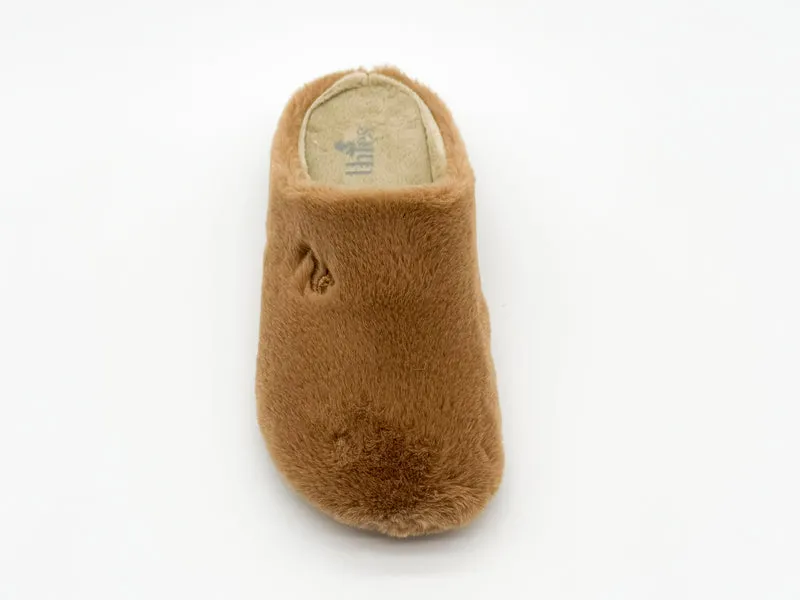 thies 1856 ® Rec Fluffy Slipper camel