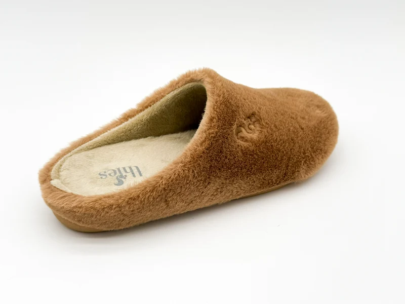 thies 1856 ® Rec Fluffy Slipper camel
