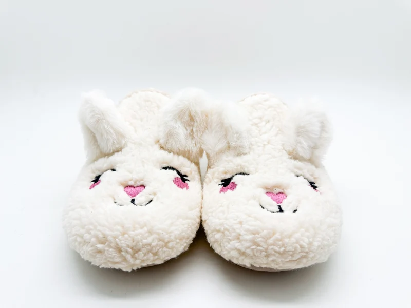 thies 1856 ® Organic Rabbit Slipper vegan off white