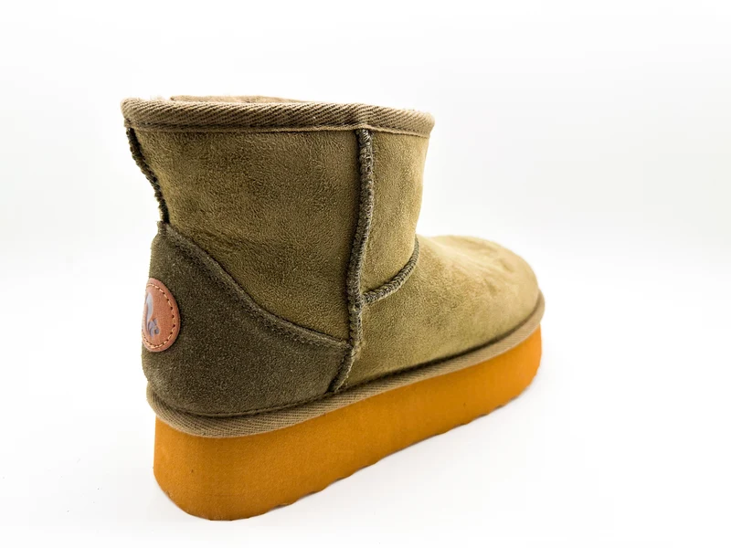 thies 1856 ® Platform Sheep Boots olive