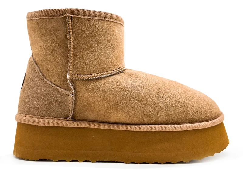 thies 1856 ® Platform Sheep Boots chestnut
