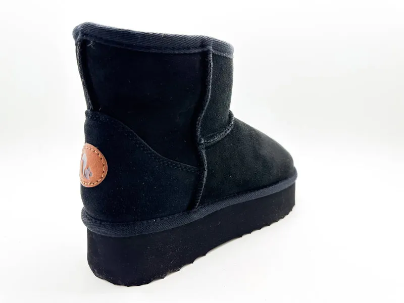 thies 1856 ® Platform Sheep Boots black