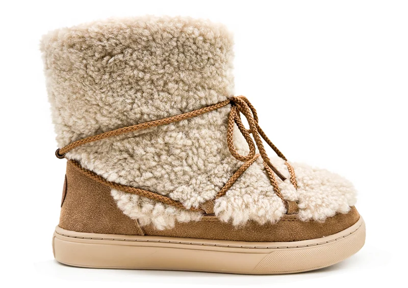 thies 1856 ® Sheep Lace Boots cashew