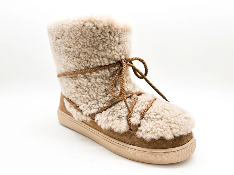 thies 1856 ® Sheep Lace Boots cashew