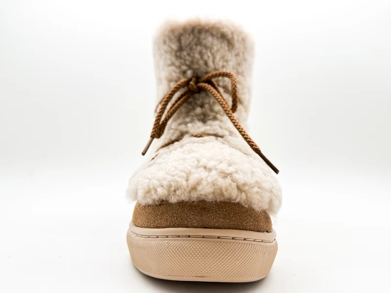 thies 1856 ® Sheep Lace Boots cashew