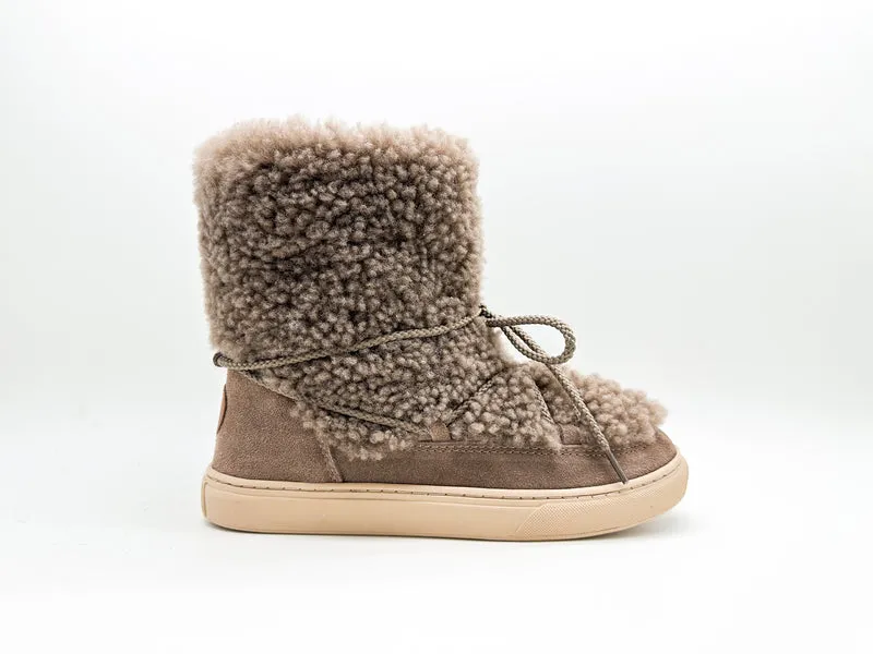 thies 1856 ® Sheep Lace Boots elephant grey