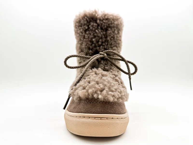 thies 1856 ® Sheep Lace Boots elephant grey