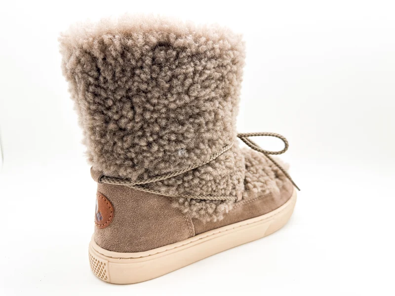 thies 1856 ® Sheep Lace Boots elephant grey