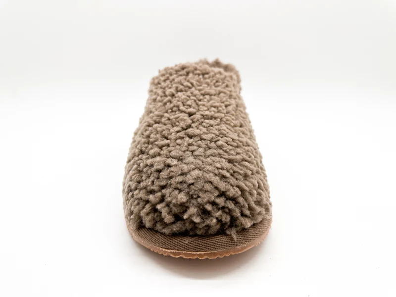 thies 1856 ® Cozy Sheep Low Slipper Boots elephant grey