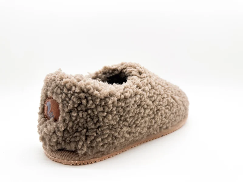 thies 1856 ® Cozy Sheep Low Slipper Boots elephant grey
