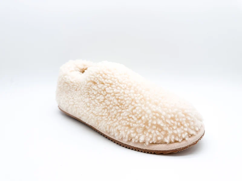 thies 1856 ® Cozy Sheep Low Slipper Boots beige