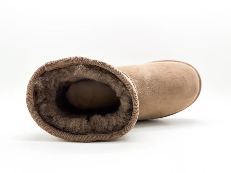 thies 1856 ® Classic Sheepskin Boots elephant grey