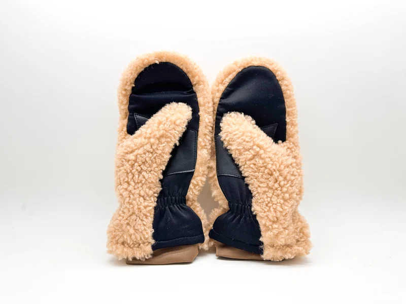 thies 1856 ® Sheepskin Gloves / Mittens beige