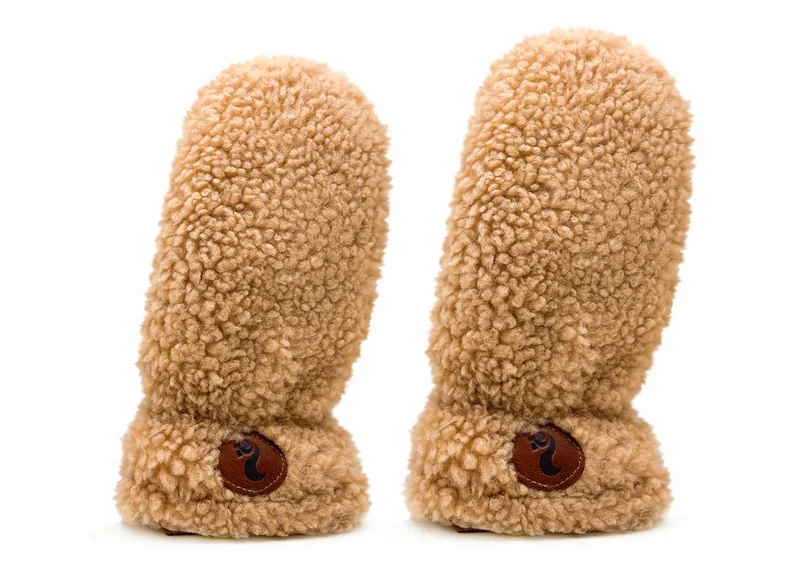 thies 1856 ® Sheepskin Gloves / Mittens beige