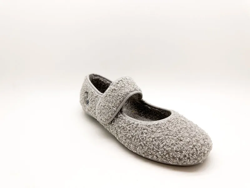 thies 1856 ® Rec Teddy Ballerina vegan grey
