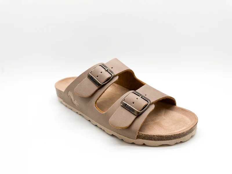 thies 1856 ® Eco Bio Sandal vegan elephant grey